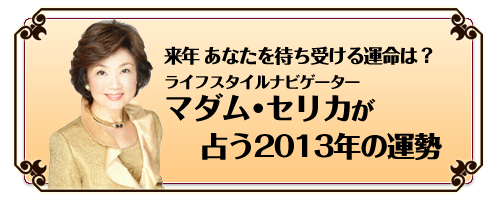 2013年の運勢